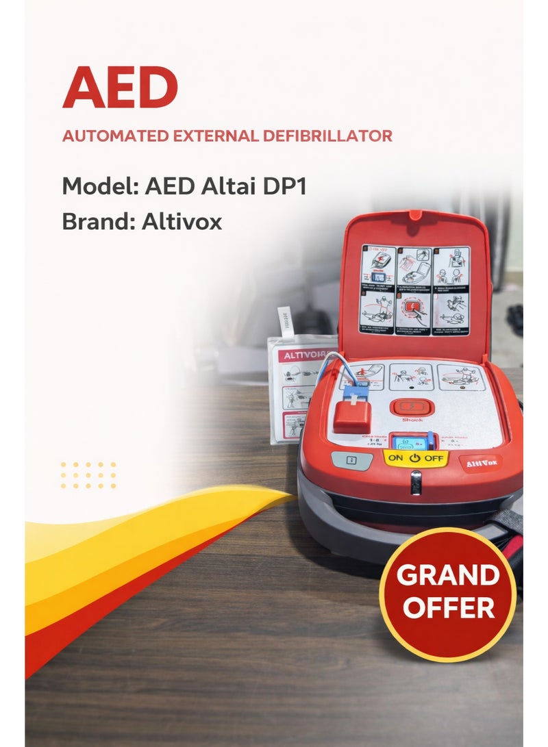 Altivox Altai DP1 Automatic External Defibrillator (AED) – Life Saving Device - Image 3